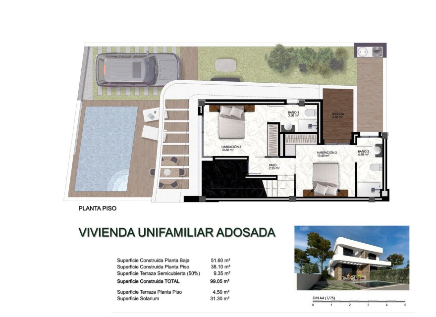 Obra nueva - Villa - Los Montesinos - La Herrada