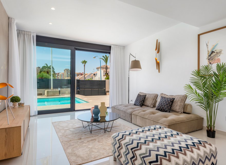 Obra nueva - Villa - Mar Menor - Playa Paraiso