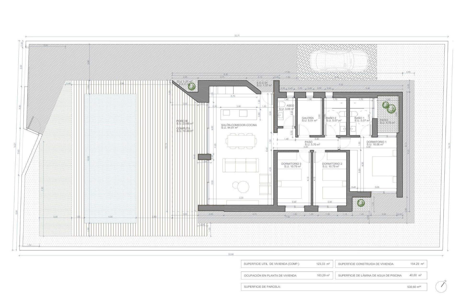 Obra nueva - Villa - Monforte del Cid - Centro