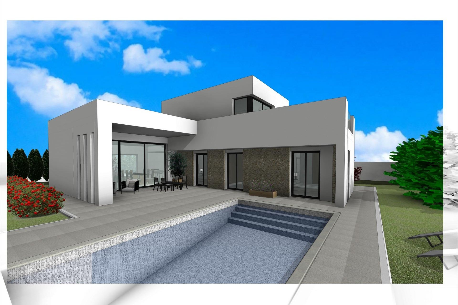 Obra nueva - Villa - Monforte del Cid - Poligono 19