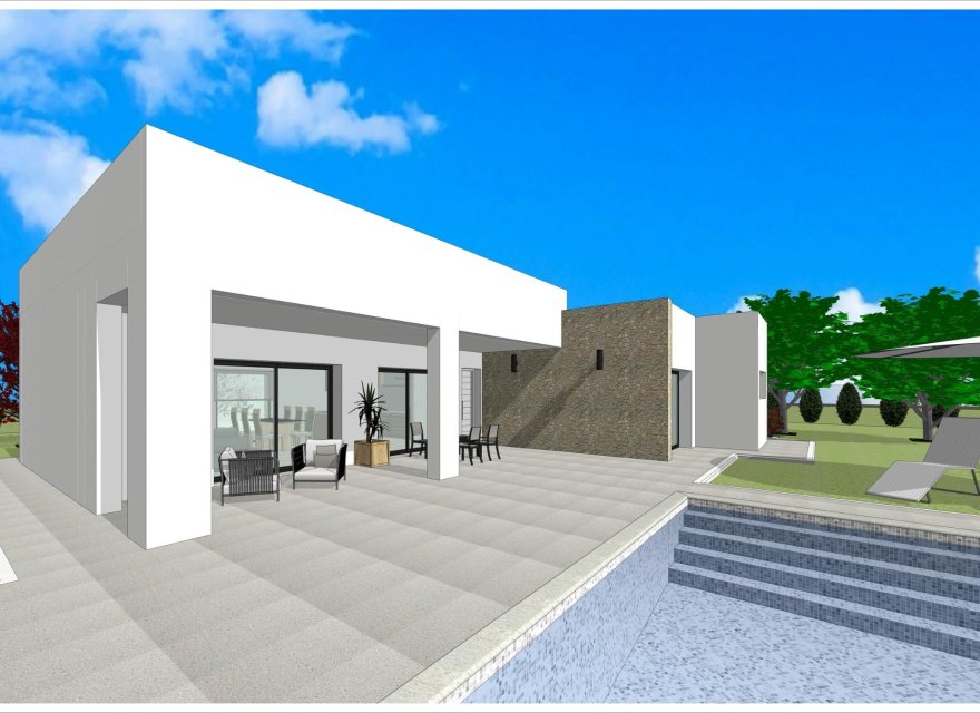 Obra nueva - Villa - Monforte del Cid - Poligono 19