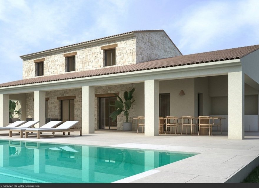 Obra nueva - Villa - Moraira - Fustera