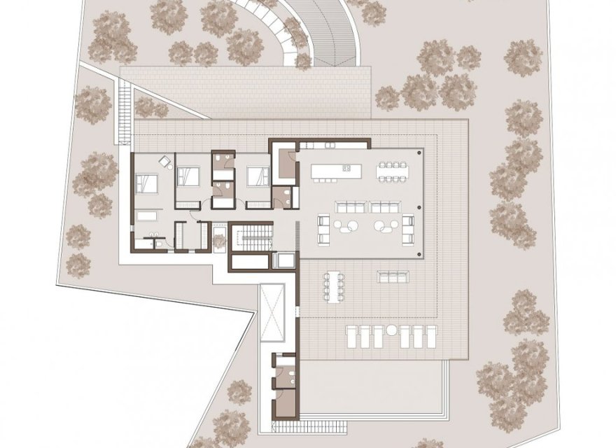 Obra nueva - Villa - Moraira - Verde Pino