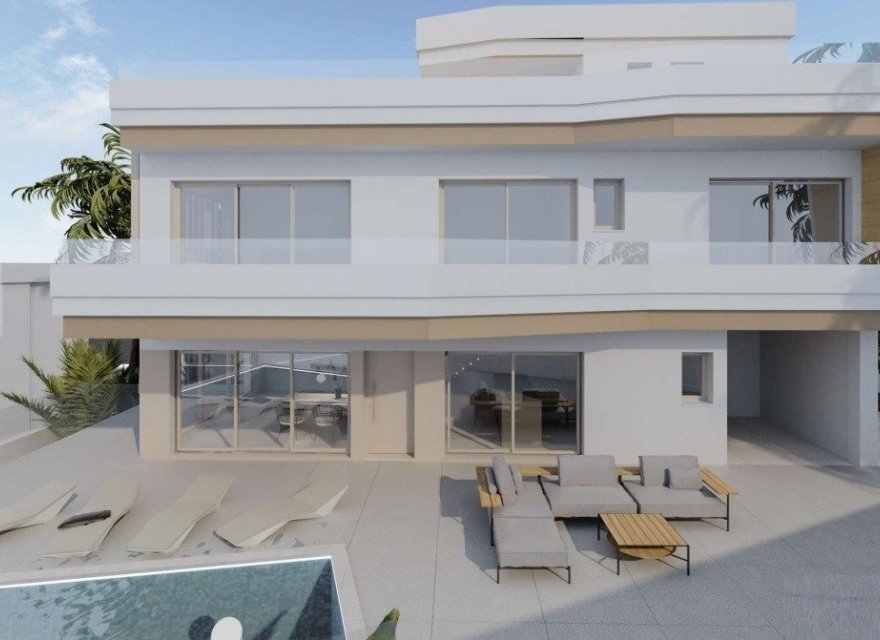 Obra nueva - Villa - Orihuela Costa - Aguamarina