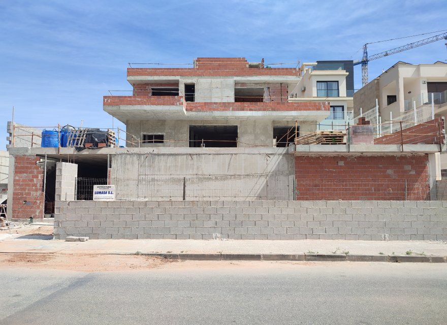 Obra nueva - Villa - Orihuela Costa - Campoamor