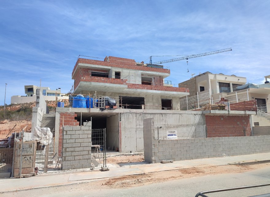 Obra nueva - Villa - Orihuela Costa - Campoamor