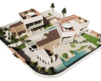 Obra nueva - Villa - Orihuela Costa - Dehesa de campoamor