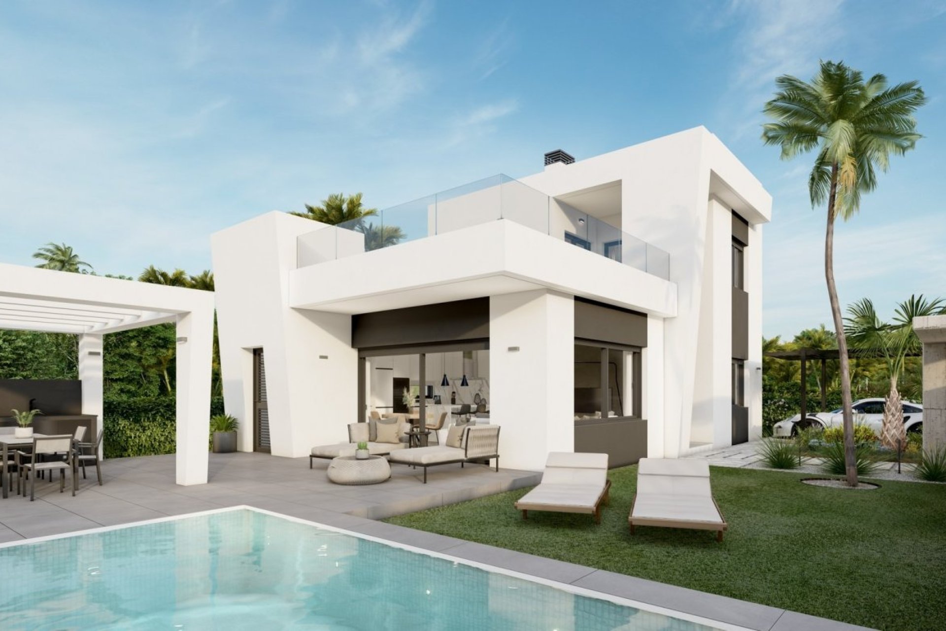 Obra nueva - Villa - Orihuela Costa - La Ciñuelica