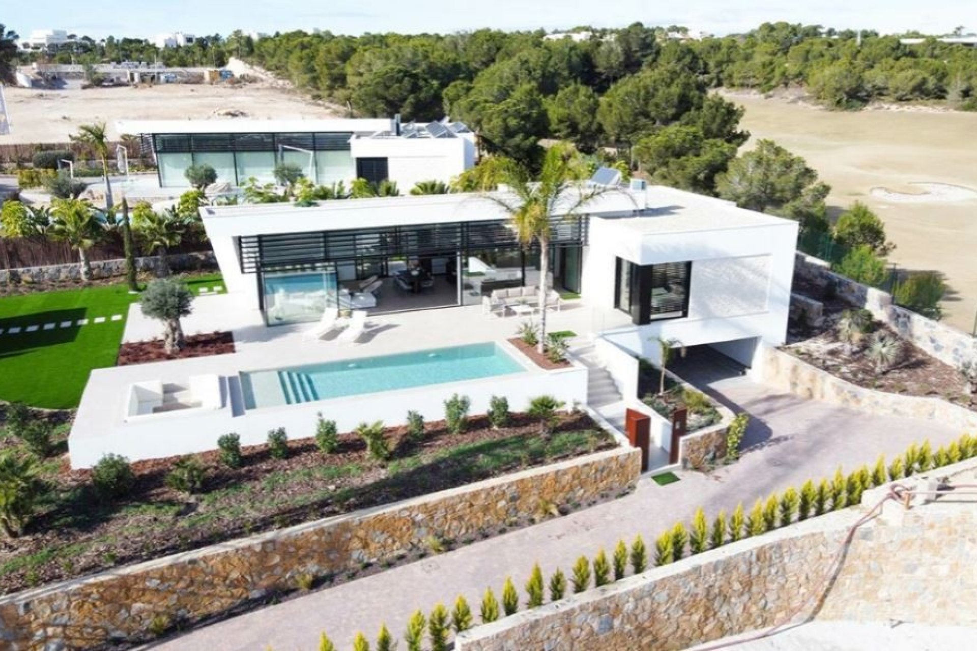 Obra nueva - Villa - Orihuela Costa - Las Colinas Golf