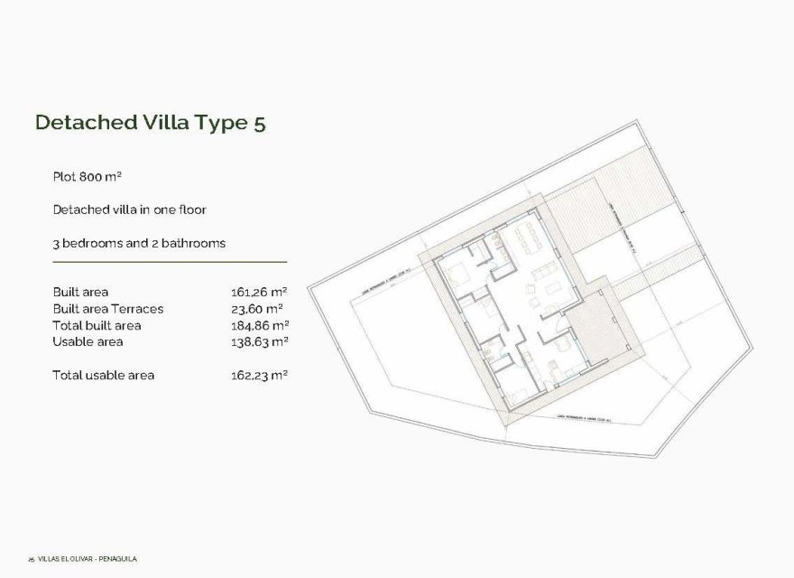 Obra nueva - Villa - Penaguila - El Olivar