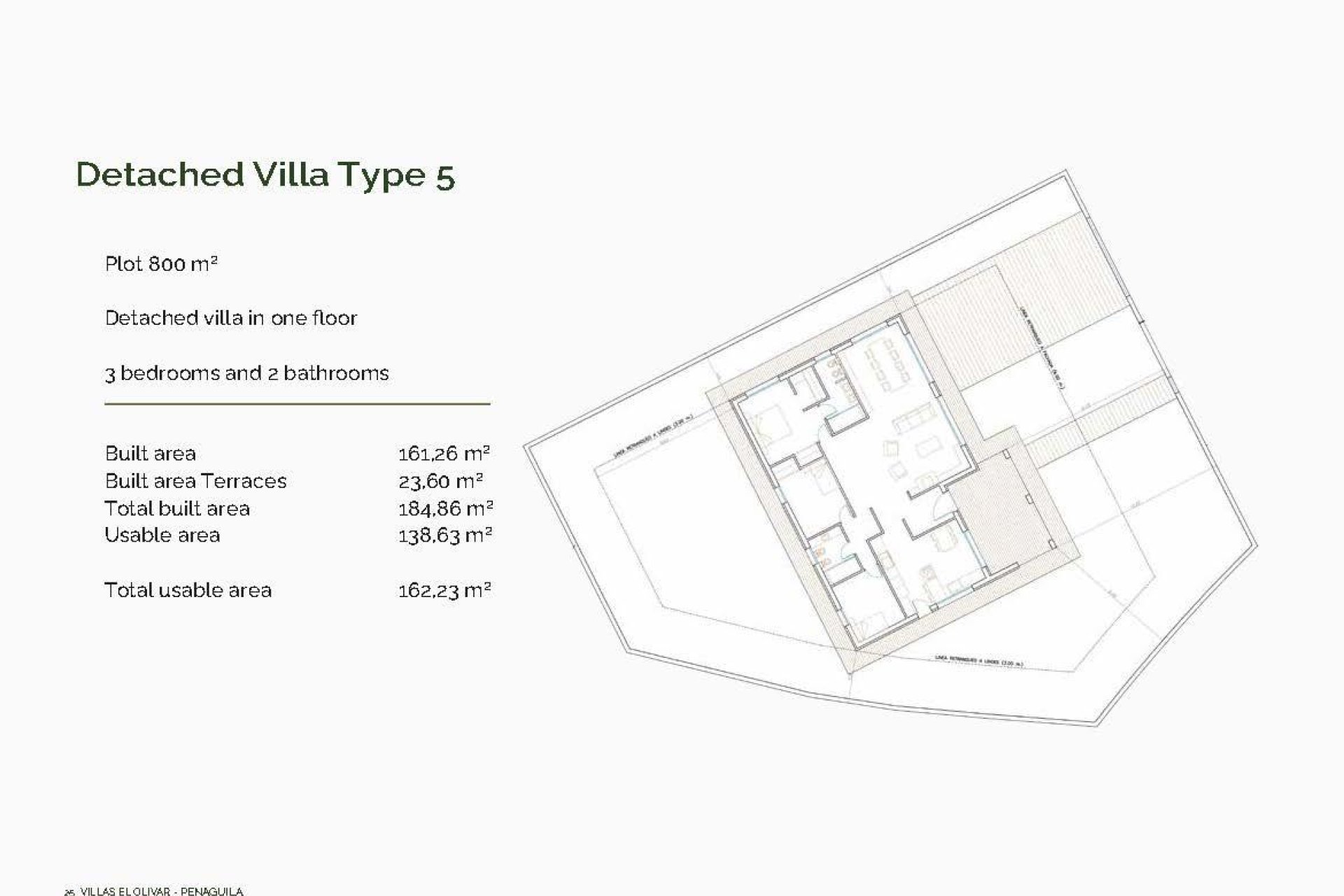 Obra nueva - Villa - Penaguila - El Olivar