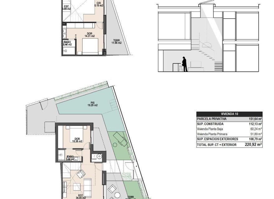 Obra nueva - Villa - Pilar de la Horadada - parques de Andromeda