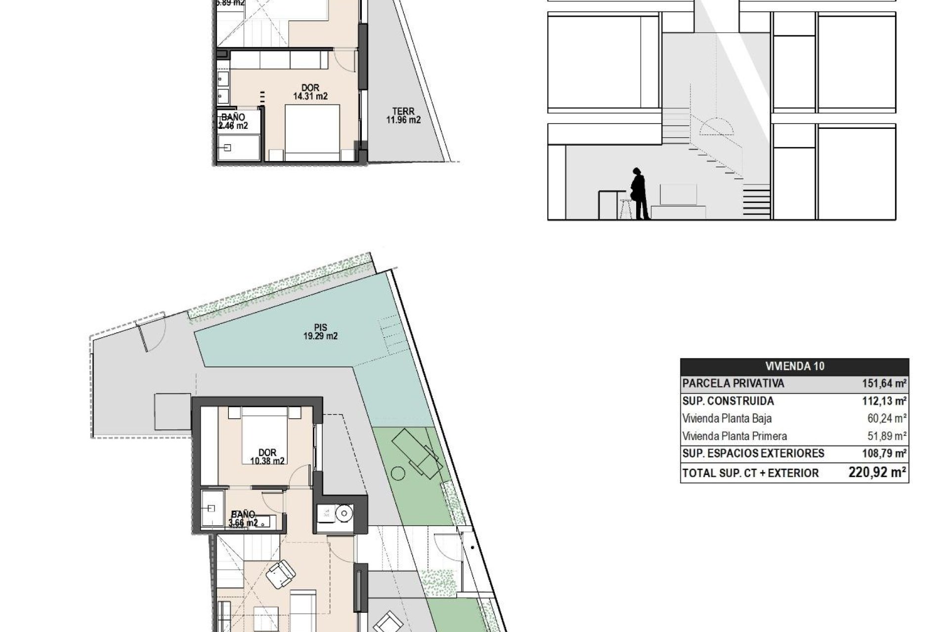 Obra nueva - Villa - Pilar de la Horadada - parques de Andromeda