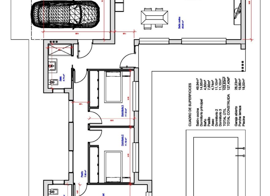 Obra nueva - Villa - Pinoso - Campo
