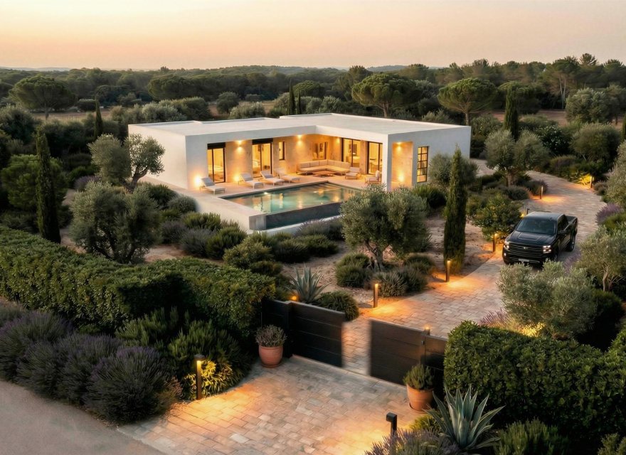 Obra nueva - Villa - Pinoso - Casas Pastor