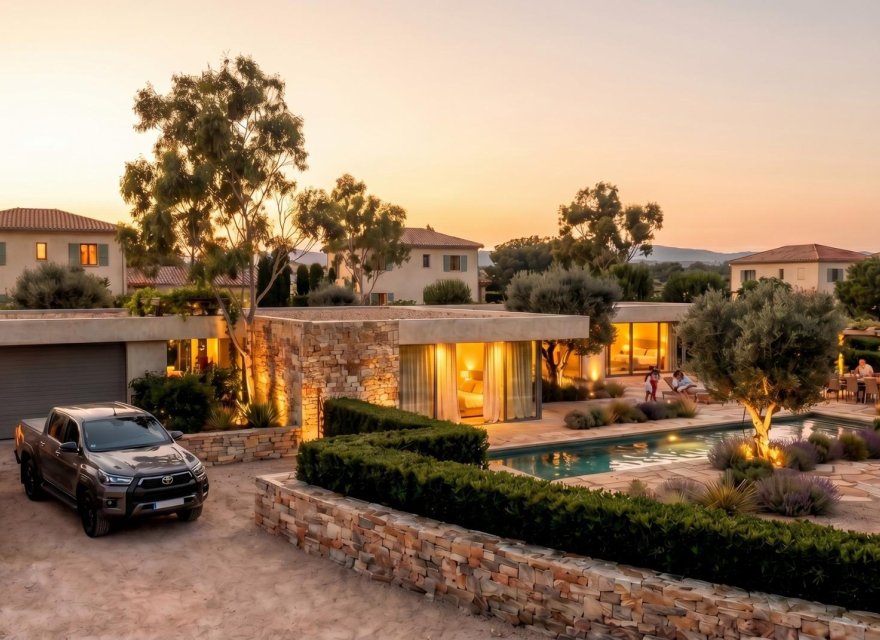 Obra nueva - Villa - Pinoso - Casas Pastor