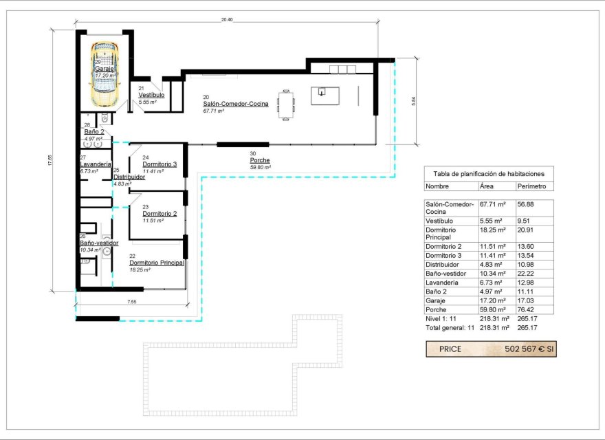 Obra nueva - Villa - Pinoso - Casas Pastor
