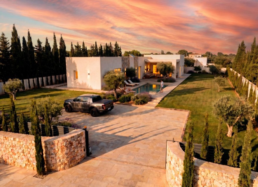 Obra nueva - Villa - Pinoso - Casas Pastor