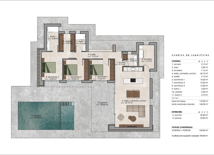 Obra nueva - Villa - Pinoso - Lel