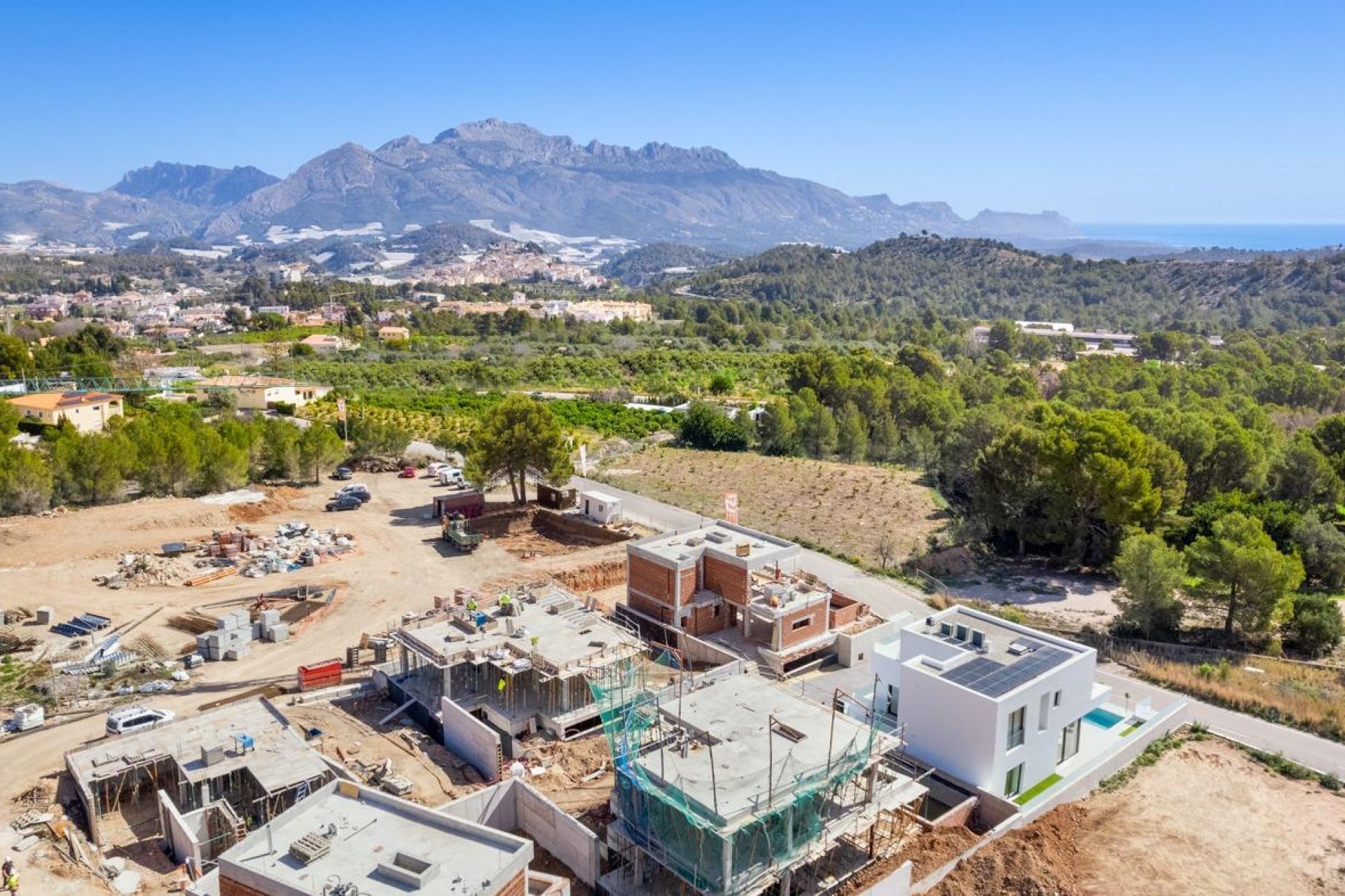 Obra nueva - Villa - Polop - Urbanizaciones