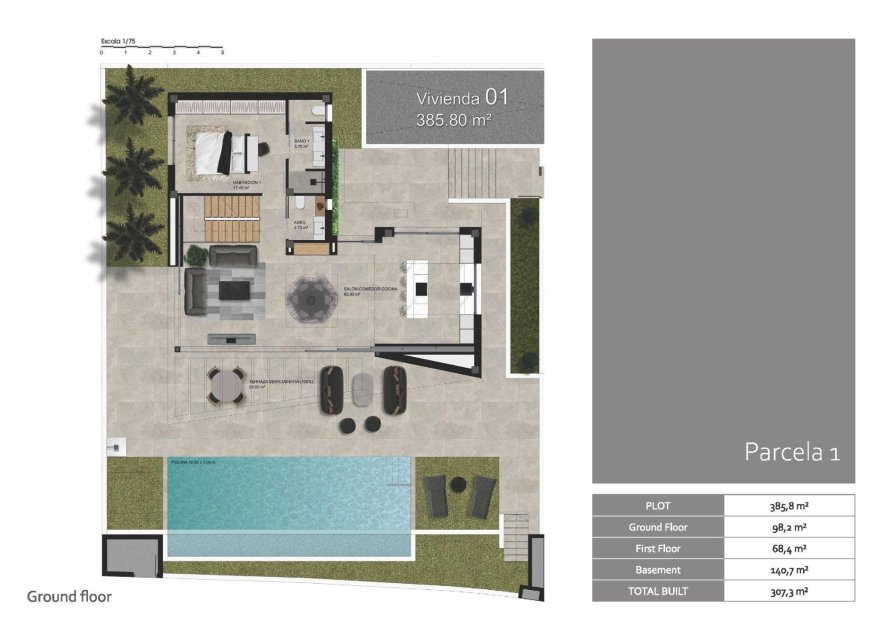 Obra nueva - Villa - Polop - Urbanizaciones