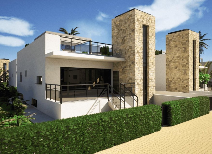 Obra nueva - Villa - Puerto de Mazarron - Camposol Golf