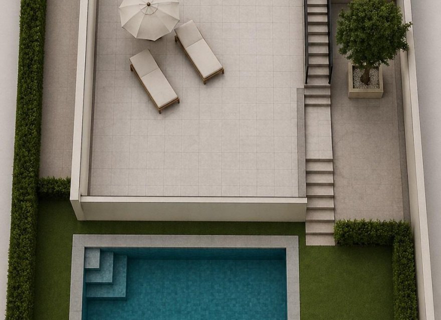 Obra nueva - Villa - Puerto de Mazarron - Country Club