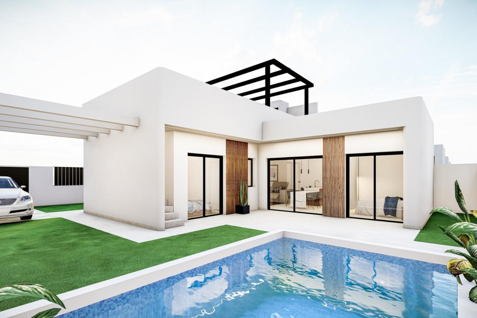 Obra nueva - Villa - Torre Pacheco - Roldán