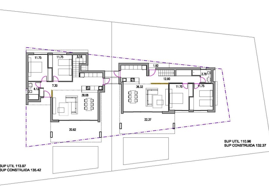 Obra nueva - Villa - Torrevieja - Torreta Florida