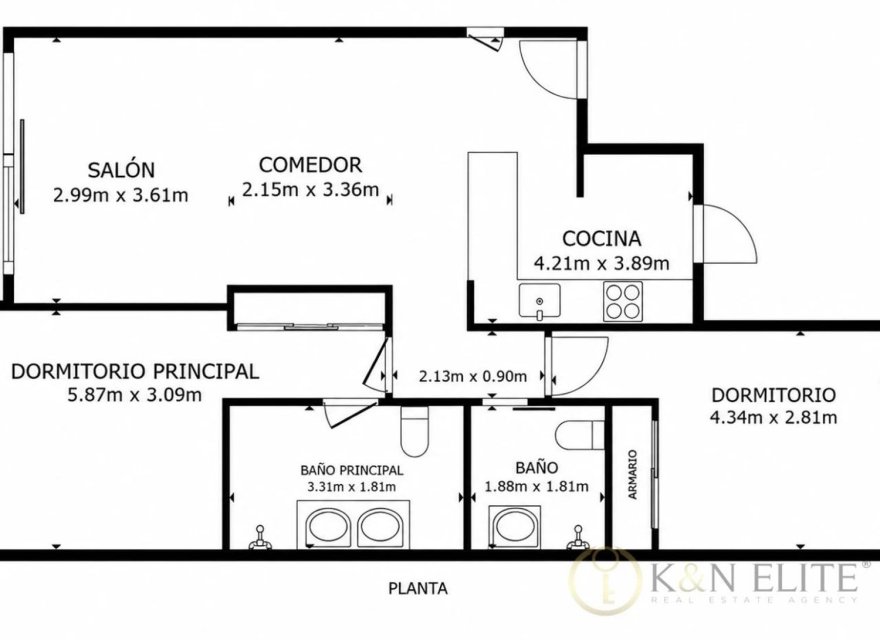 Odsprzedaż - Apartament - Benidorm - Playa Poniente