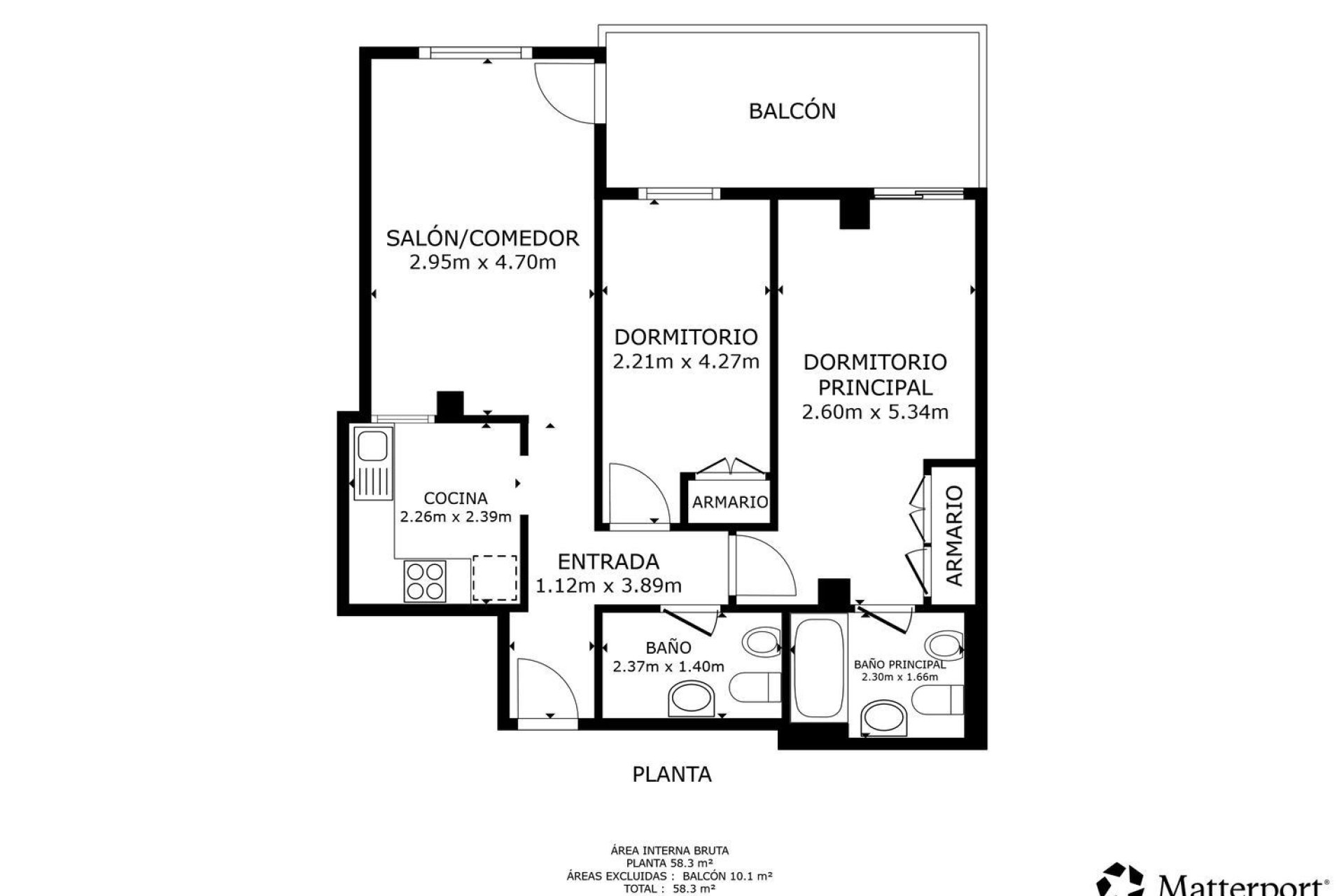 Resale - Apartment - Torrevieja - Parque de las Naciones