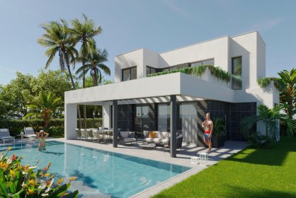 Villa - Obra nueva - Benidorm - Sierra Cortina