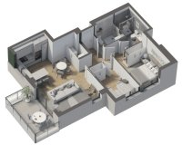 Nowa konstrukcja - Apartament - Premiá de Dalt